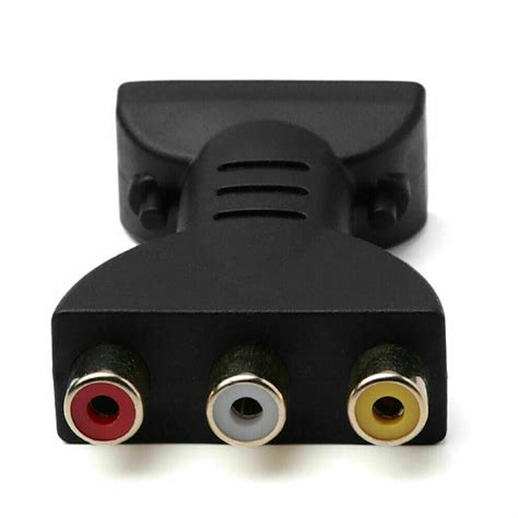 Hdmi Male To Rca Female Composite Av Video Audio Adapter Converter