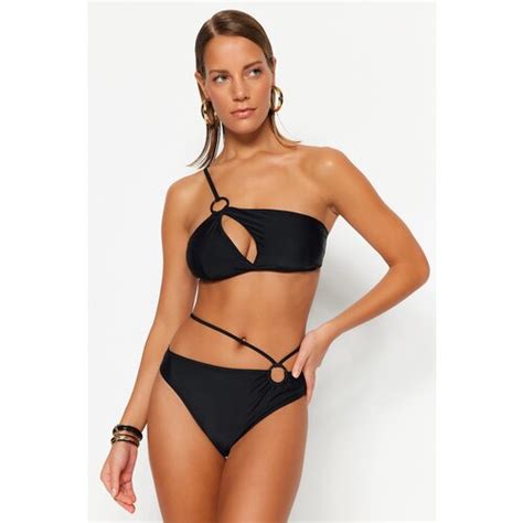 Trendyol Bikini Bottom Black Plain EPonuda