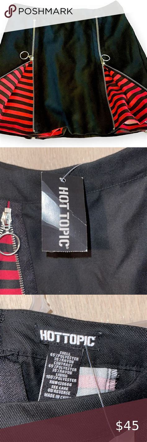 Hot Topic Size Small Mulit Functional Skirt Clothes Design Hot Topic Skirts