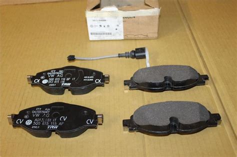 Front Brake Pads VW Golf 2017 Onwards 5Q0698151AH New Genuine Part ...