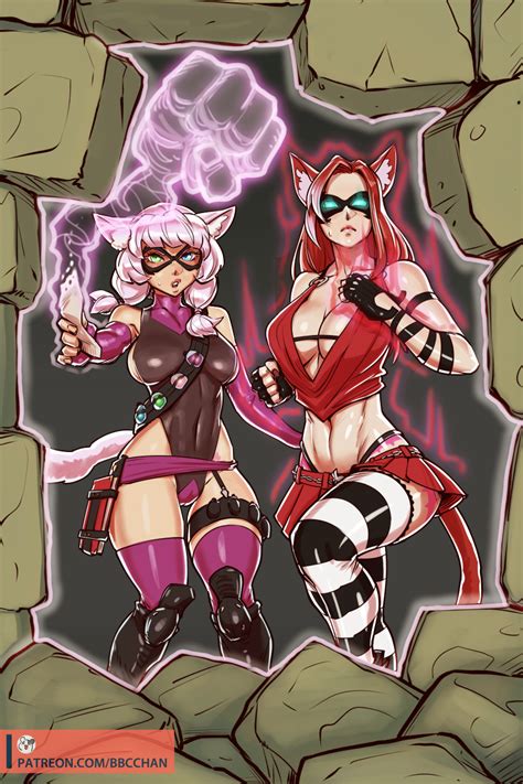 Super Sabrith And Tayelle By BBC Chan Hentai Foundry