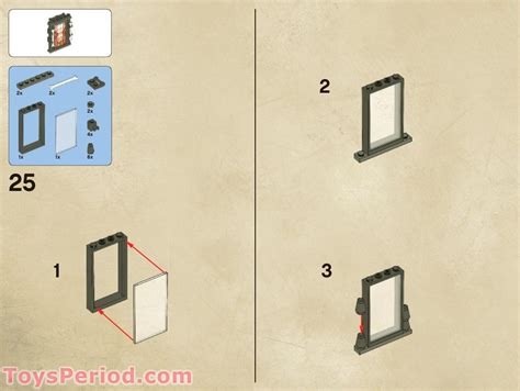 LEGO 4195 Queen Anne's Revenge Instructions and Parts List