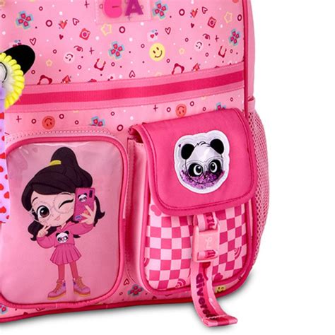 Mochila Infantil Luluca - Mochila Infantil Luluca Soft Gliter - Vix Esportes | Tudo para seu Esporte!