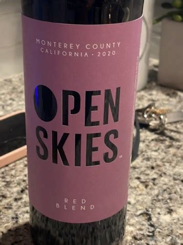 Open Skies Red Blend Vivino US