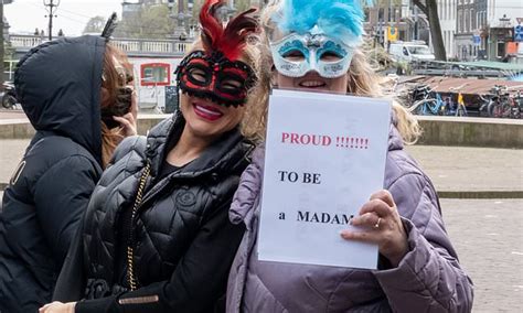 Hundreds Of Dutch Sex Workers Protest Against Tourist Chiefs Telling Uk Travellers To Stay Away