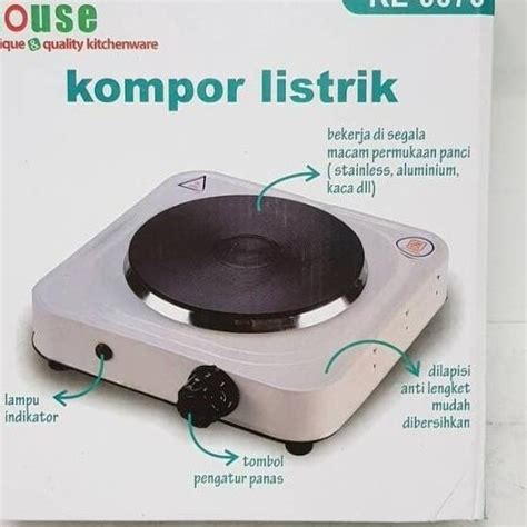 Jual Cyprus Kitchen House Kl 0070 Kompor Listrik Portable Shopee