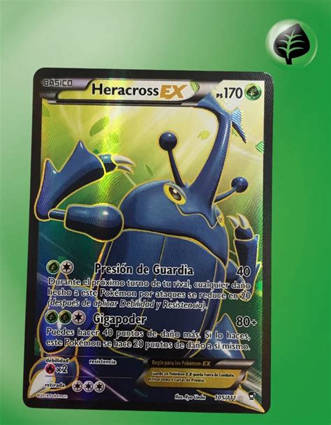 Heracross EX 105 111 Furious Fists TCG Coleccionistas