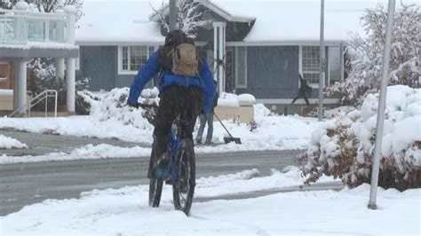 Snowfall warning lifted for Calgary, southern Alberta | CBC News