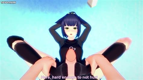 POV Hentai Footjob From Jessica From Arknights Pornhub