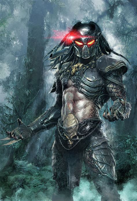 Predator Painting By Toil Trouble Fine Art America