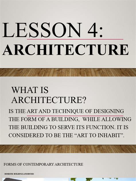 Cpar Lesson 4 Architecture Pdf Mosque Buildings And Structures