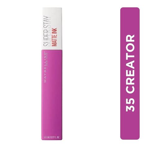 Labial Líquido Maybelline Super Stay Matte Ink 035 Creator 5 Ml Walmart