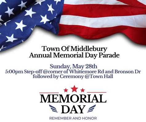 Memorial Day Parade Middlebury CT