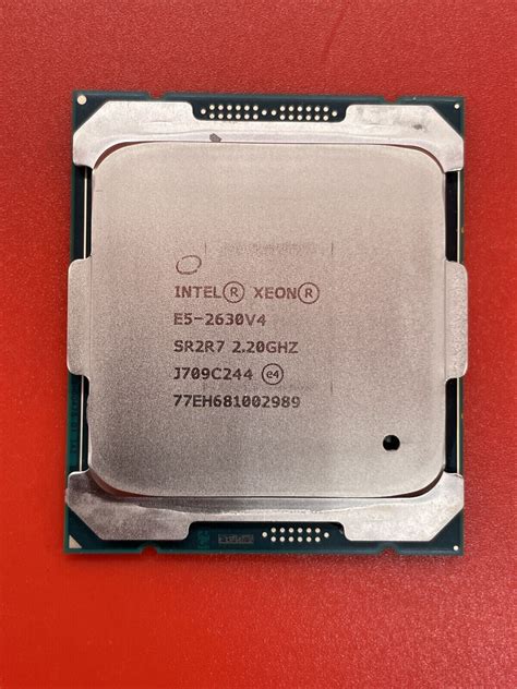 INTEL XEON E5-2630V4 SR2R7 10 CORE 2.20GHz 25M 8GT/s 85W PROCESSOR | eBay