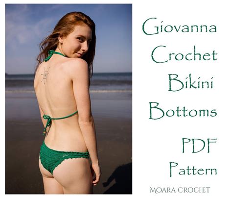 Crochet Bikini Pdf With Hidden Elastic Bikini Bottoms Pdf Crochet Bikini Bikini Pattern