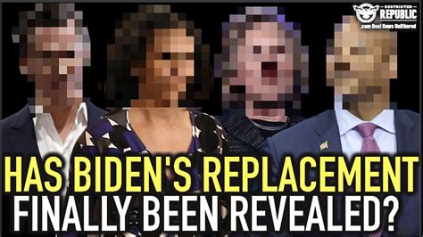 Has Bidens Replacement Just Been Revealed Hint Its Not Who You Think