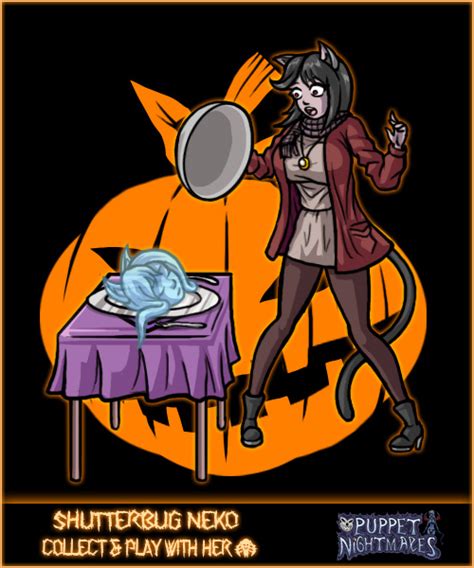 Shutterbug Neko Head On Platter Game Sprite By Phoenixignis Hentai Foundry