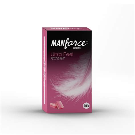 Manforce Ultra Feel Bubble Gum Condoms Count Price Uses Side