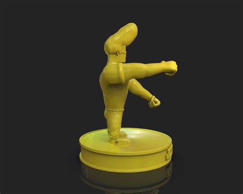 Johnny Bravo 3d Model 3d Printable Cgtrader
