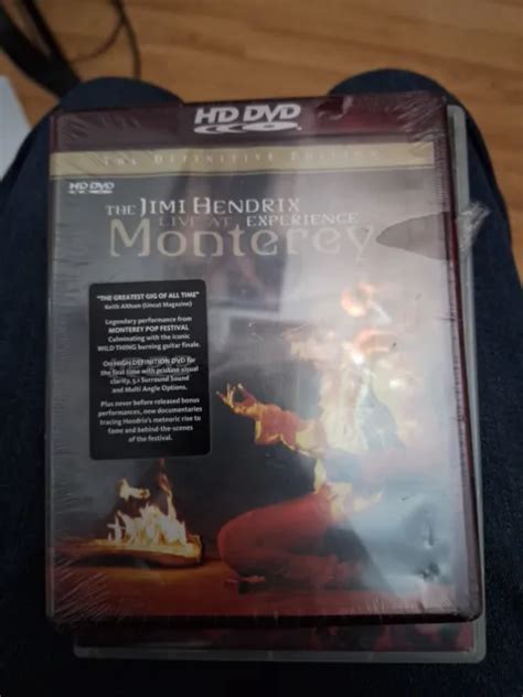 The Jimi Hendrix Experience Live At Monterey Hd Dvd Brand New Sealed