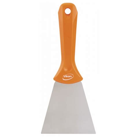 Grattoir Main Lame Inox Vikan Mm Orange