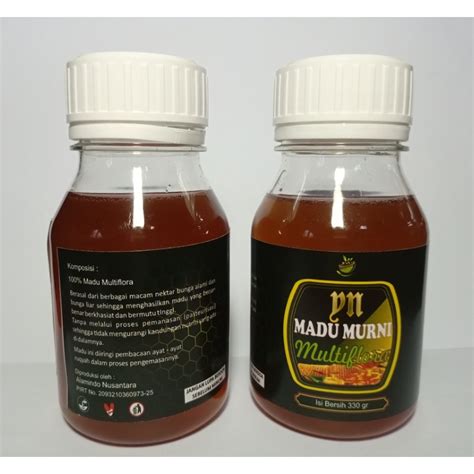 Jual Madu Murni YN Multiflora 330 Gr Shopee Indonesia