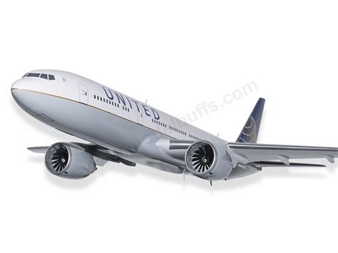 Boeing 777-200 United Airlines N777UA Model - ModelBuffs