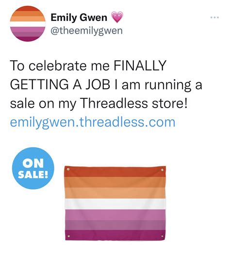 A Sapphic Full Of Love Emily Gwen Creator Of The Sunset Lesbian Flag Is