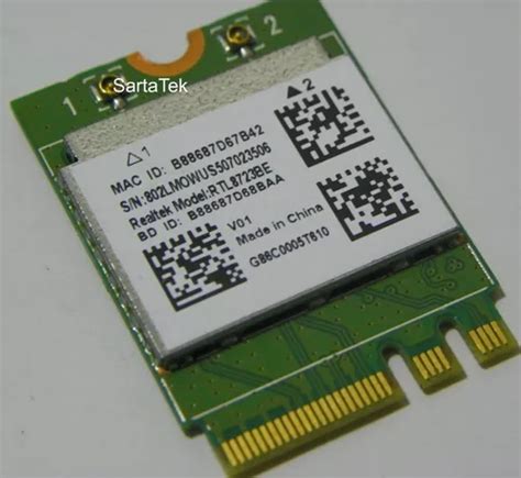Placa Wireless Realtek Rtl8723benf Rtl8723be | MercadoLivre