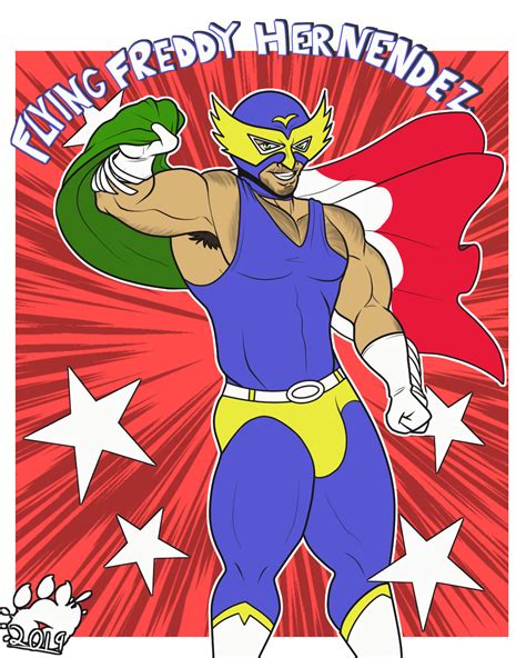 Daily Flat Flying Freddy Hernendez By Piquethechimera