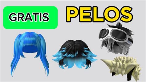 Nuevos Pelos Gratis En Roblox Youtube