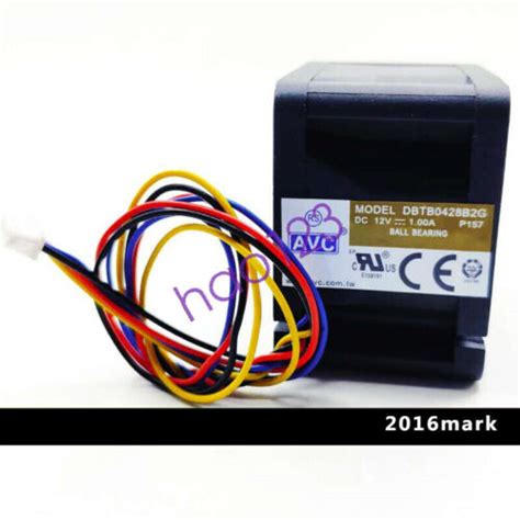 1pcs AVC DBTB0428B2G 40*40*28MM DC 12V 1A 4CM 4Pin Cooling Fan | eBay
