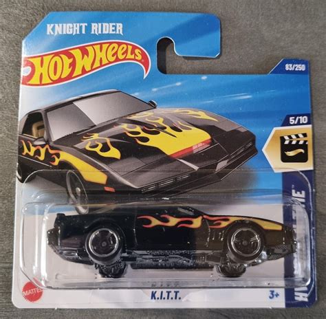 Hot Wheels Knight Rider K I T T Pontiac Firebird Hw Screen Time Collector Car