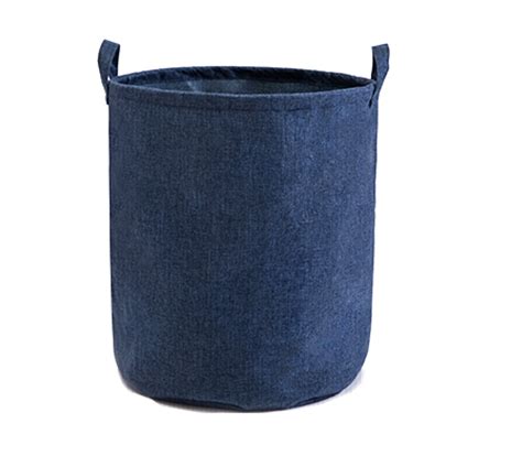 Willow Navy Blue Laundry Basket Filtech Singapore