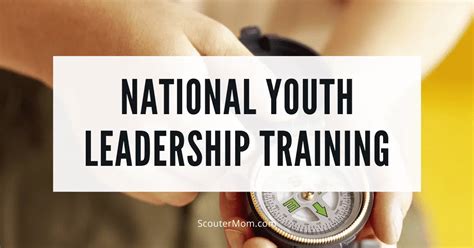 National Youth Leadership Training Scouter Mom