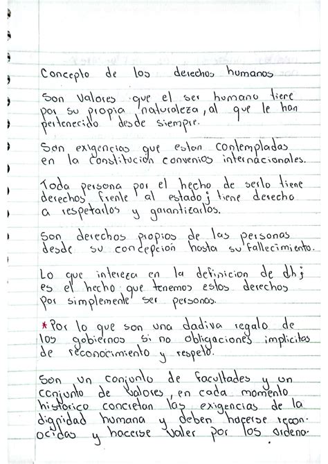 Derechos Humano Resumen Del Tema 1 Derechos Humanos En Honduras