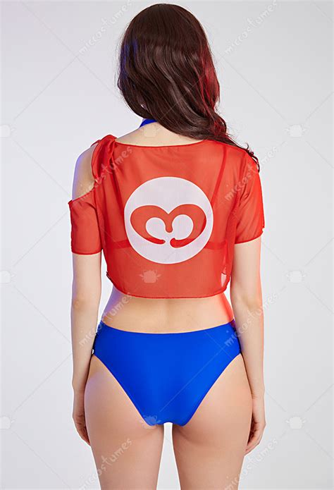 Kawaii Mario Two Piece Bikini Set Women Swimsuit Bathing Suit Top Quality Swimwear For Sale