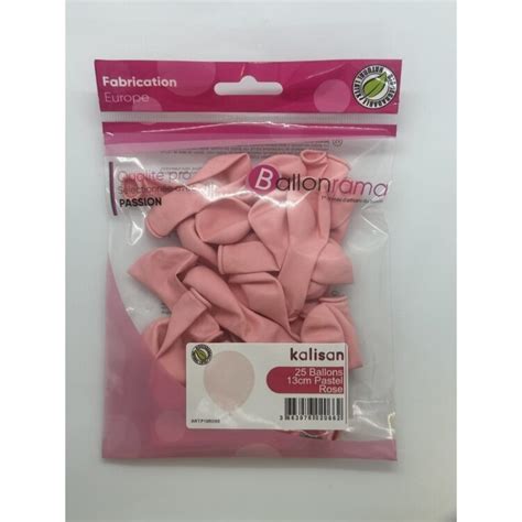 Ballons Cm Pastel Rose Ballonrama Abc Pms