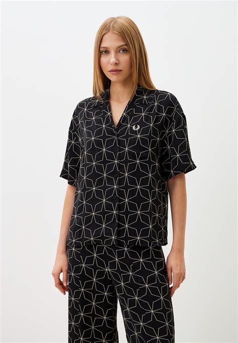 Блуза Fred Perry, цвет: черный, RTLADN794501 — купить в интернет ...