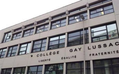 Le collège Gay Lussac de Colombes en grève Le Parisien