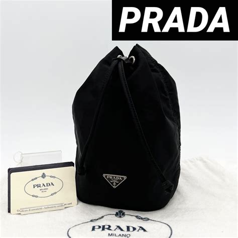 正規品 Prada プラダ 巾着 ポーチ ミニバッグ 付属品付き 美品 タイムセール開催中 Blog Knak Jp