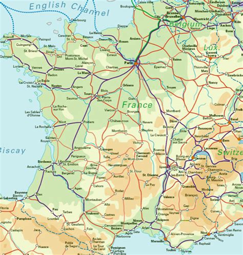 carte routiere de france carte routiere de france