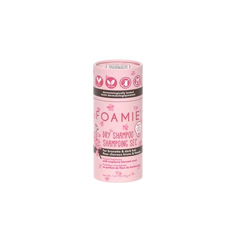 Foamie Dry Shampoo Berry For Brunette Hair Plastic Free PH Balancing Sulfate Paraben Free