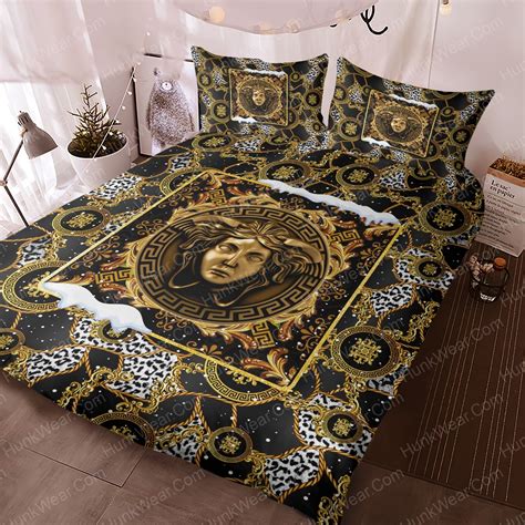 Merry Christmas Versace Bed Set Bedding Set Bedroom Sets, Bed Sheets ...