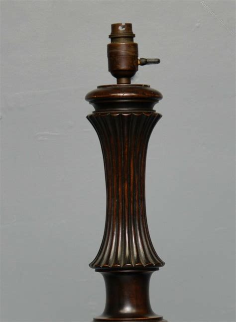 Antiques Atlas Georgian Style C 1920 Mahogany Standard Lamp As510a731