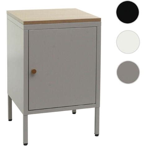 Table De Nuit Hwc L Armoire De Chevet Commode M Tal X X Cm