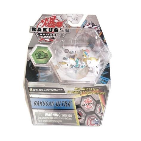 Bakugan Ultra Armored Alliance Howlkor X Serpenteze Ability Gate Card