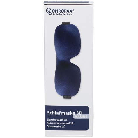 OHROPAX® Schlafmaske 3D 1 St - Shop Apotheke