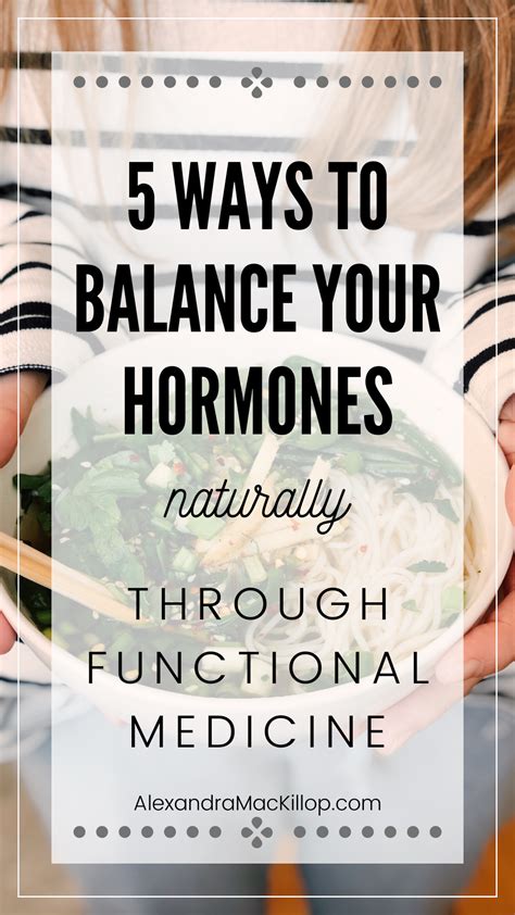 5 Ways To Balance Your Hormones Naturally Artofit