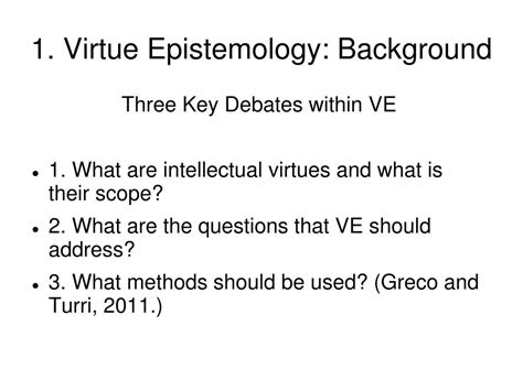 Ppt Virtue Epistemology Powerpoint Presentation Free Download Id